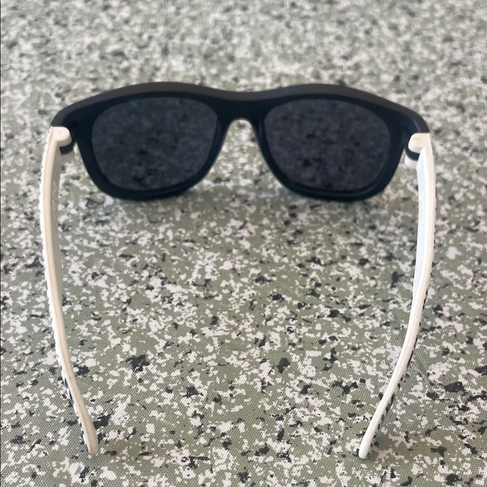 Babiators Black Front with White Patterned Arms Sunglasses